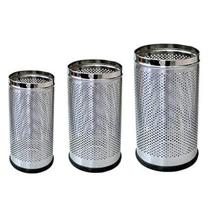 ss perforated dustbin